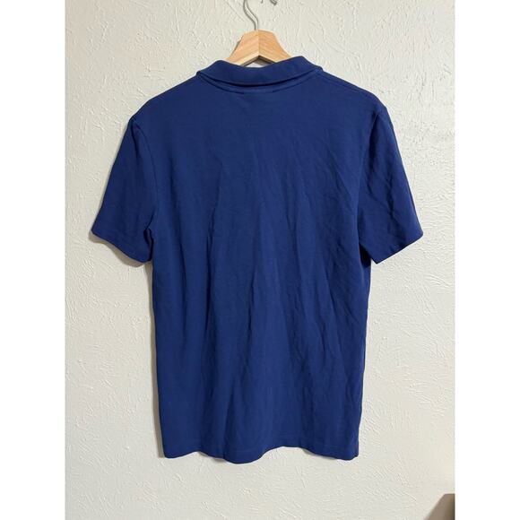 Lacoste Slim Fit Navy Blue Polo Large Logo Medium - Picture 5 of 5